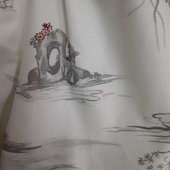 Vintage Rare Asian Blouse &button Up Duo Versatile Unique - Picture 9 of 12